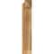 Ekena Millwork Traditional Rough Sawn Arts and Crafts Outlooker, Western Red Cedar, 6"W x 28"D x 32"H OUT06X28X32TRA03RWR - alternate 2